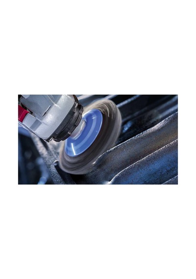 Bosch Konik Fırça, Gewellter Tel, Paslanmaz, 0,35 Mm, 100 Mm, 12500 U/min, M 14, 2608622108