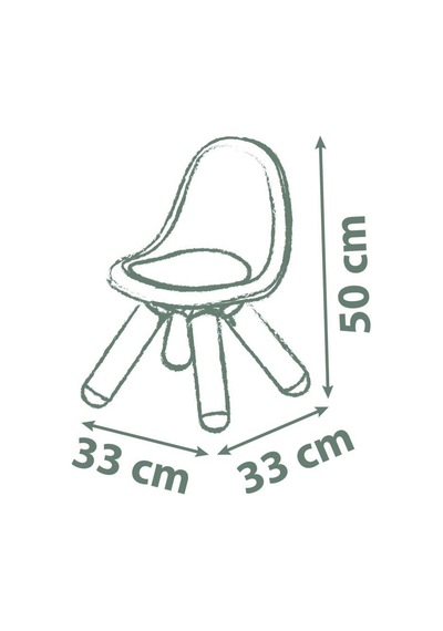Smoby Life Çocuk Sandalyesi - Terra Cotta 880122