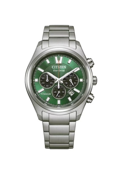 Citizen Super Titanium Eco-drive 40 Mm Quartz Saat Ca4750-51x Yeşil