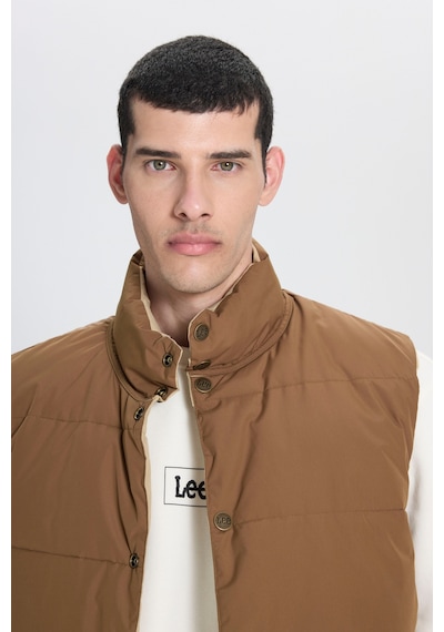 Lee Regular Fit Normal Kesim Çift Kullanımlı Deve Tüyü Şişme Yelek LD507064755 Kum Beji Lee Regular Fit Normal Kesim Çift Kullanımlı Deve Tüyü Şişme Yelek LD507064755 Kum Beji