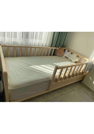 Babykinder Baby Kinder Roofless Montessori Doğal Bebek Ve Çocuk Karyolası