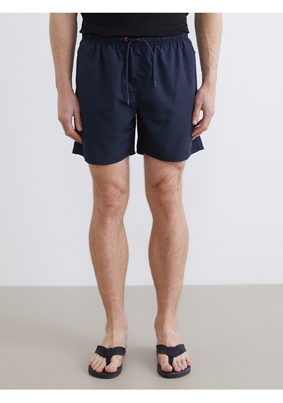 Lcw Swımwear İndigo Kısa Boy Erkek Deniz Şortu