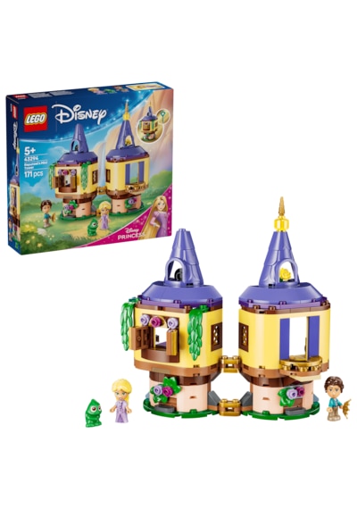LEGO® ǀ Disney Princess Rapunzel’in Mini Kulesi 43294 – 5 Yaş Üzeri Çocuklar için 3 Karakter İçeren Oyuncak Yapım Seti (171 Parça)