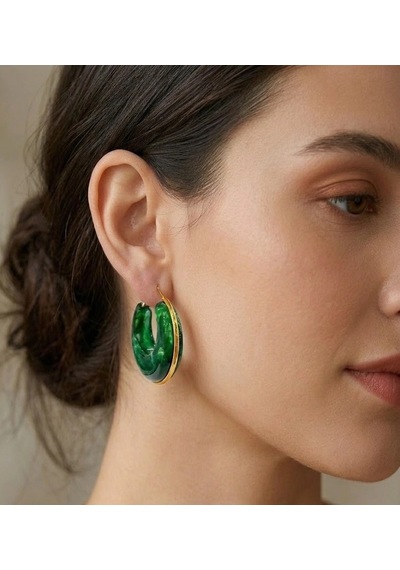 Emerald Touch Vintage Küpe - Kp00692 Çok Renkli