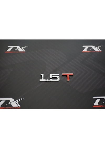 Audi 1.5 T Bagaj Krom Metal 3M 3D Yazı Logo