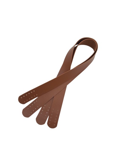 Angel Çanta Aksesuar 60x3 Cm Suni Deri Taba Renk Çift Sap