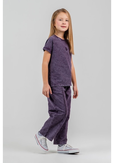 U.s Polo Assn. Kız Çocuk Mor Pijama Takımı Us2529-c-v4 Mor