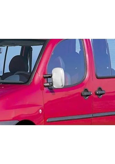 Fiat Doblo 2000-2010 Arası Abs Krom Ayna Kapağı 2 Parça