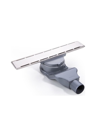 40 Cm Uzunlu Plain İzgaralı Duş Kanalı İle Estetik Çözüm