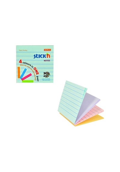 Gıpta Stickn 76x76 Magıc Çiz. 4 Pastel  Renk 100 Yp