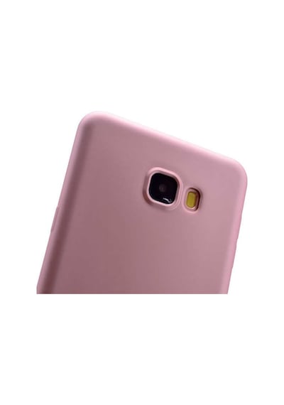 Samsung Uyumlu Galaxy C5 Kılıf Zore Premier Silikon Kapak Kırmızı