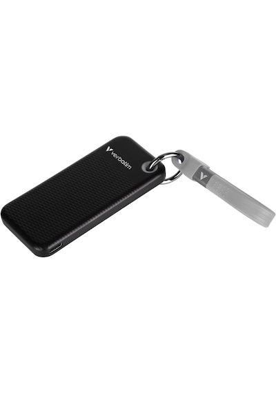 Verbatim Pocket Ssd Usb 3.2 Gen 2 512gb Black/grey