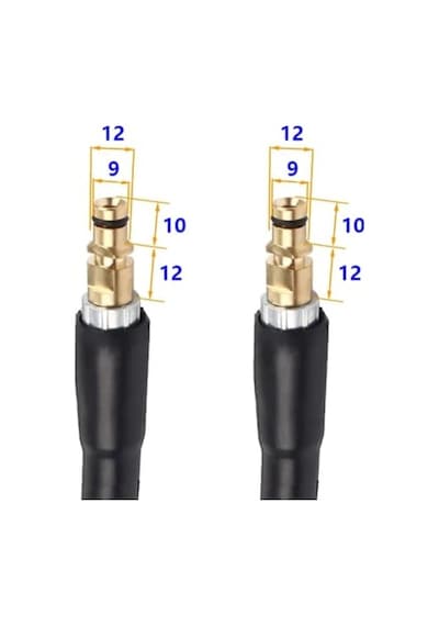 Karcher K2 K3 K4 K5 K6 K7 Uyumlu Yüksek Basınçlı Yıkama Hortumu 6 Metre Uzunluk