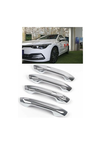Volkswagen Golf 8 Kapı Kolu Kaplama - ABS Krom