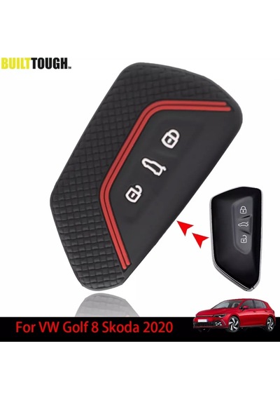 Volkswagen Golf Uyumlu 8 Passat Caddy Silikon Anahtar Kılıfı 485633399