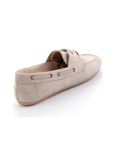 Bambi Bej Kadın Loafer Ayakkabı K01688012172 Bej