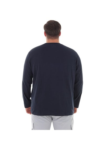 Erkek 115-155 Kilo Arası İçin Uygun Uzun Kol Bisiklet Yaka Mevsimlik Düz Renk İnce Sweatshirt Lacivert Erkek 115-155 Kilo Arası İçin Uygun Uzun Kol Bisiklet Yaka Mevsimlik Düz Renk İnce Sweatshirt Lacivert