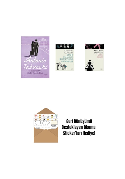 Yolculuklar Ve Öteki Yolculuklar + Önemi Olmayan Küçük Yanlış Anlamalar + Ufuk Çizgisi + Okuma Sticker'ları