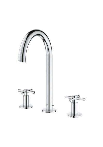 Atrio Üç Delikli Lavabo Bataryası 1/2" L-boyut - 20643000 Diğer