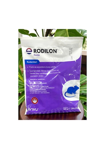 Rodılon Pasta Fare Zehiri Paketlerde 10 Adet 10 Gr