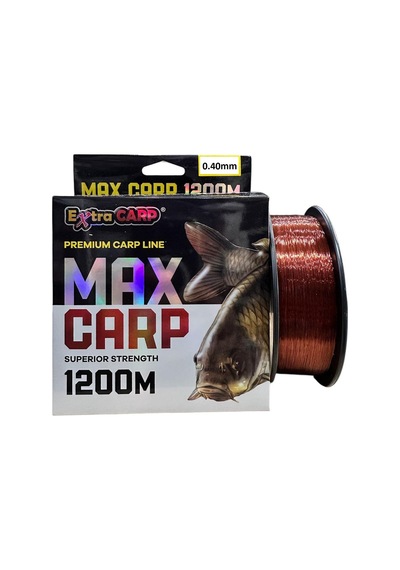 Extra Carp Max Carp 1200mt 0.40mm Sazan Misinası Bakır Rengi