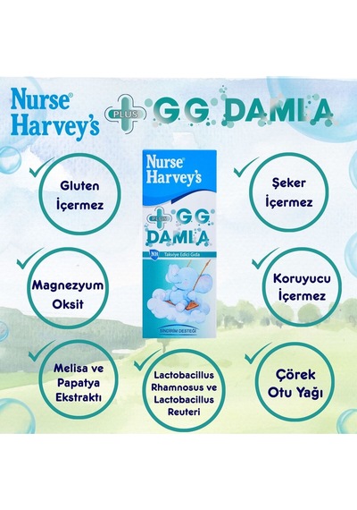 Nurse Harvey's Gg Plus Damla 20 Ml 2 Adet