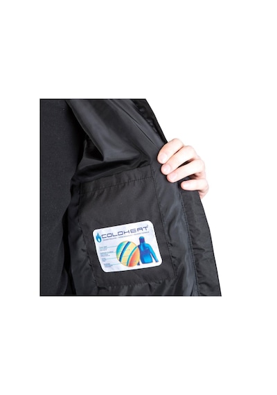 Trespass Majkcak20004-blk Blustery - Male Padded Jkt Erkek Outdoor Mont 001
