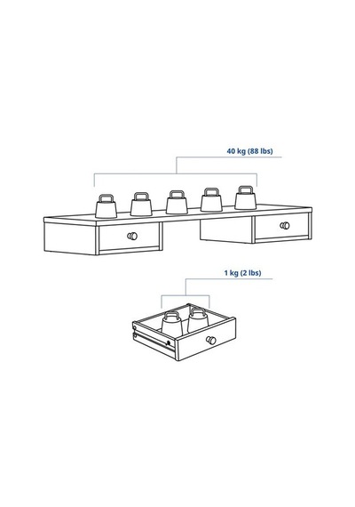 Ikea Gullaberg Çalışma Masası Ek Ünite, Beyaz, 110x31x12 Cm Ikea Gullaberg Çalışma Masası Ek Ünite, Beyaz, 110x31x12 Cm