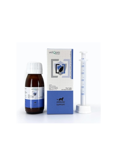 Vetqom Kedi Immune Support Desteği 60 ML