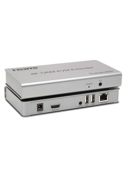 3DCOOL Bd-1020hu 120mt Hdmı Usb Kvm Extender 4k Sesli Hdmı Ve Mouse Menzil Genişletici Uzatıcı Cat5e/cat6