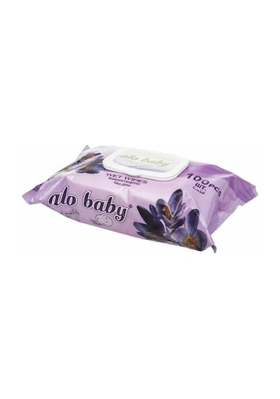 Alo Baby Leylak Kokulu Islak Mendil 102'Li