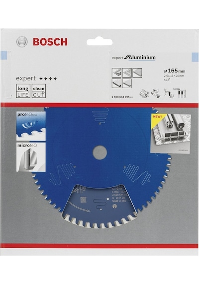 Bosch Daire Testere Bıçağı EX AL H 165x20-52 - 2608644095