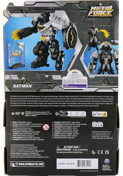 6070887 31111 Dc Metal Batman Force Figür Seti