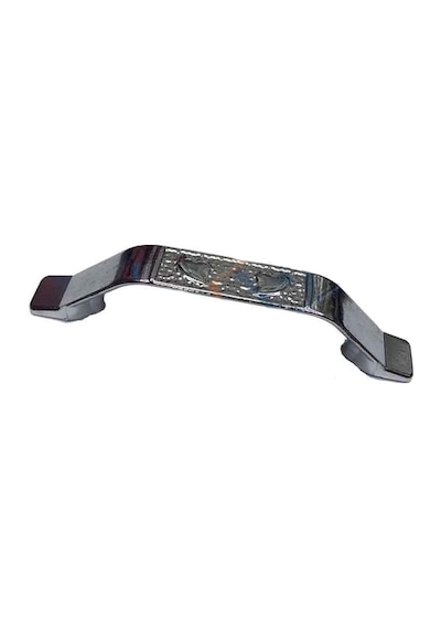 Dekoratif Zamak Kulp İçten - 64mm, Nikel, 1 Adet
