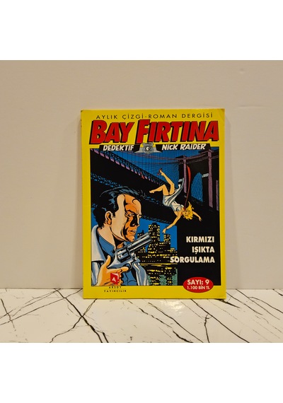 Bay Fırtına - Dedektif Nıck Raıder Sayı 9