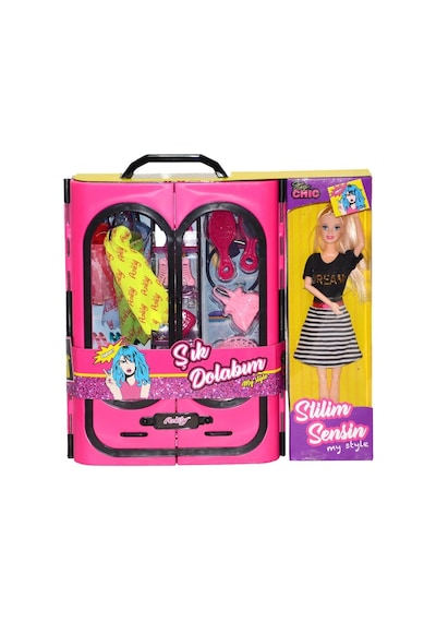 02441 , Anlily Bebek Ve Elbise Dolabı