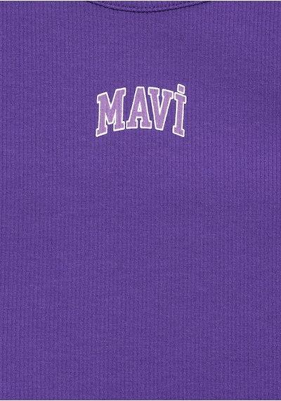 Mavi - Mavi Logo Baskılı Mavi Atlet 7610336-70909