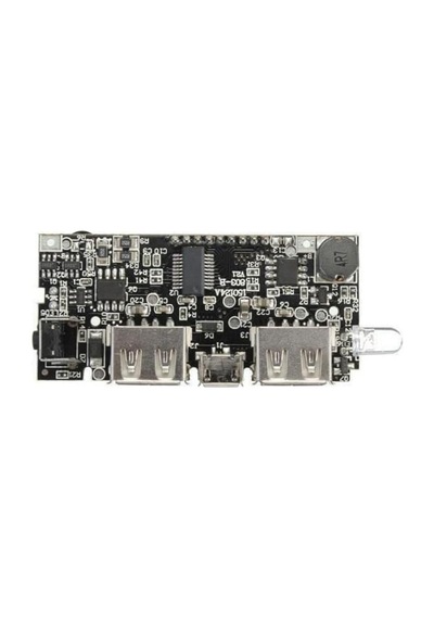 Çift Usb Çıkışlı Powerbank Şarj Modülü 2.1a Ve 1a Çıkışlı Ekran