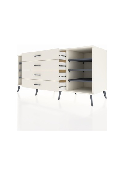 Kronos Konsol 6 Raflı 4 Çekmeceli 176x59x83 Aytaşı-antrasit/aytaşı Antrasit/aytaşı Kronos Konsol 6 Raflı 4 Çekmeceli 176x59x83 Aytaşı-antrasit/aytaşı Antrasit/aytaşı
