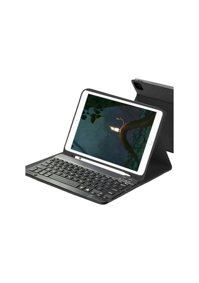 Samsung Galaxy Uyumlu X730 Tab S11 Kılıf Kc01 Smart Klavyeli Tablet Kılıfı - Siyah Standart