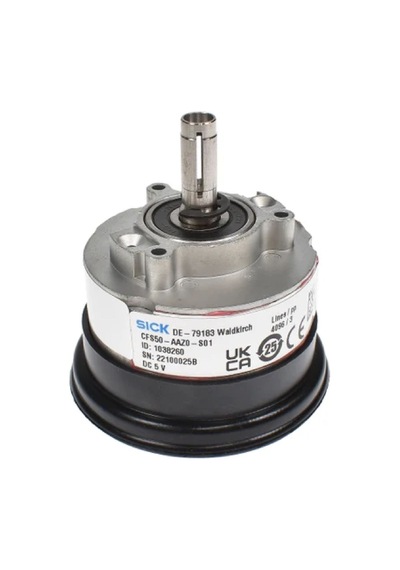 Sick Cfs50-aaz0-s01 1038260 , 50mm/6mm 5vdc 12-ttl/4096-pals Servo Motor Enkoder