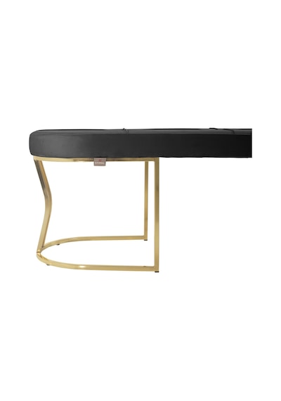 Viego Gold Collection- Antrasit Kapitoneli Chester Model Puf & Bench & Koltuk & Uzun Makyaj Puff & Yatak Ucu