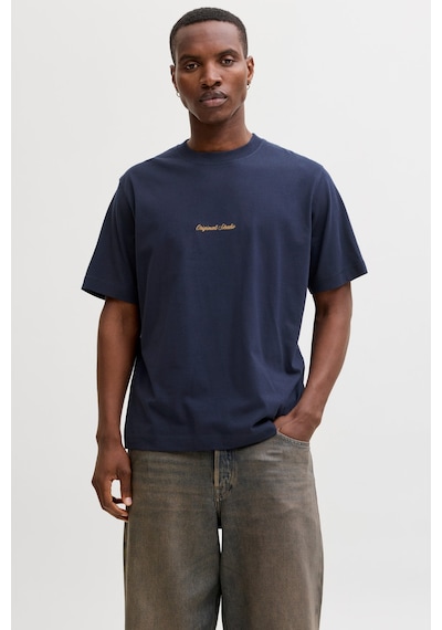 Jack & Jones Erkek T Shirt 12282892 Lacivert
