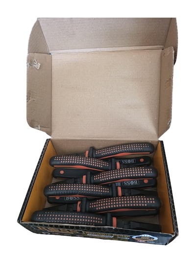 Boss 180 Mm Siyah 85602 Oksit Pense 6 Adet