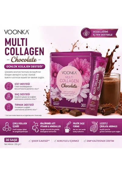 Multı Collagen Chocolate 10 Gr X 30 Saşe