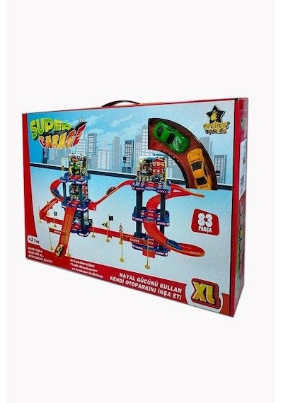 Erdem Toys Garaj Otopark 6 Katlı Garaj Seti