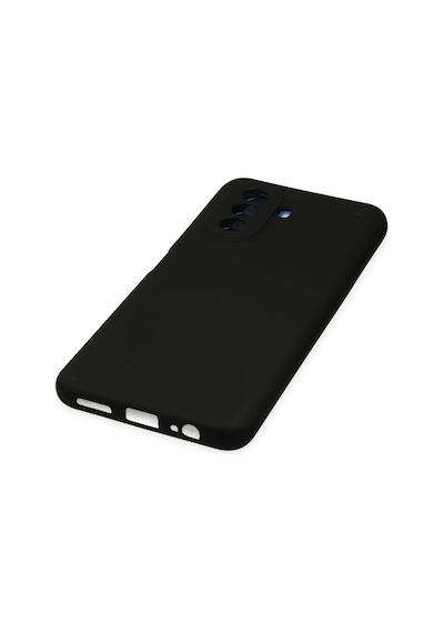 Uray Store Huawei Nova Y70 Kılıf Nano İçi Kadife Silikon - Siyah