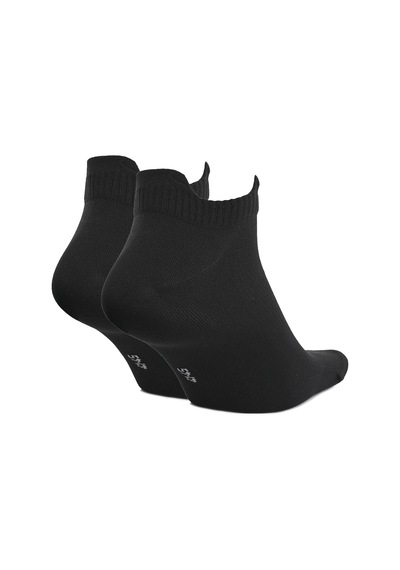 Sportive Spt Unisex Siyah İkili Günlük Stil Çorap 25yuc004-syh