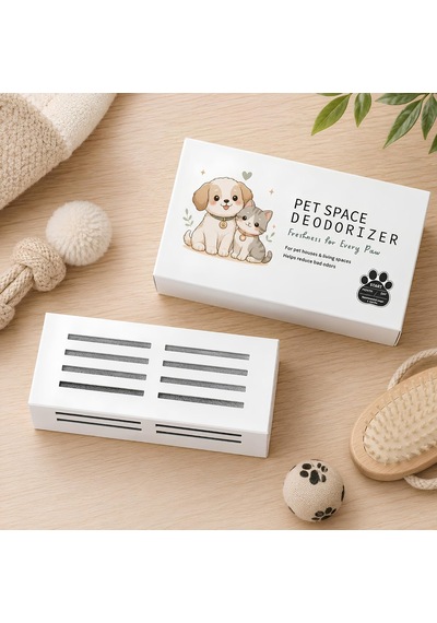 Tr Pet Space Deodorizer Doğal Aktif Karbon Koku Giderici 75 G, Kedi Kumu, Evcil Hayvan Yatağı, Kafes Ve Ev İçin Par