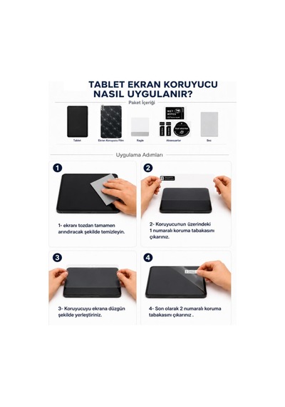 Huawei Matepad Pro Max Hayalet Ekran Koruyucu 13.2 İnç Nano